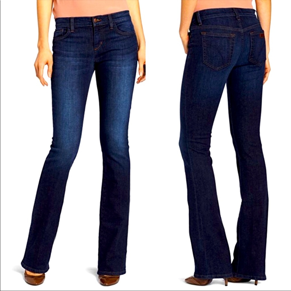 Joe’s Jeans Petite bootcut, dark wash jeans size 26